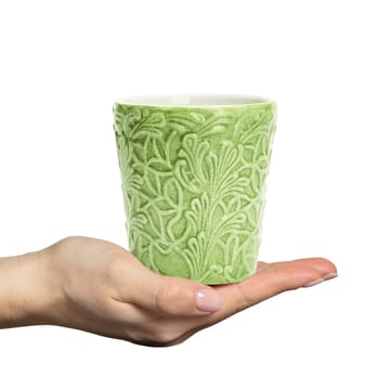 Tazza Lace 30 cl - Verde - Mateus