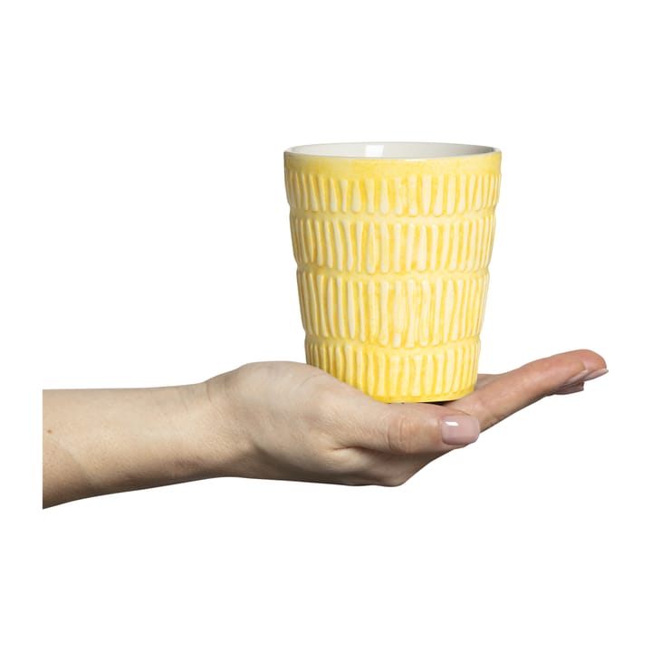 Tazza Stripes 30 cl, Giallo Mateus