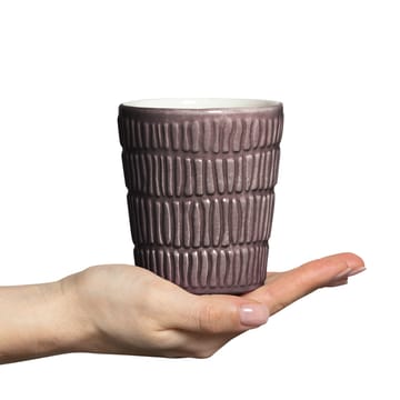 Tazza Stripes 30 cl - plum - Mateus