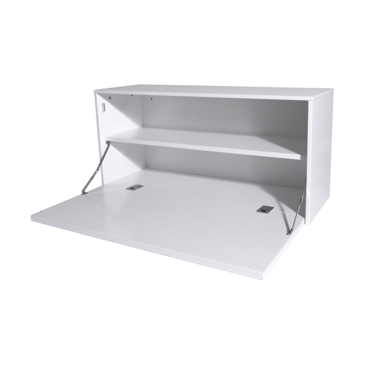 Mobile da parete Pythagoras Cabinet 38x80 cm, Bianco Maze