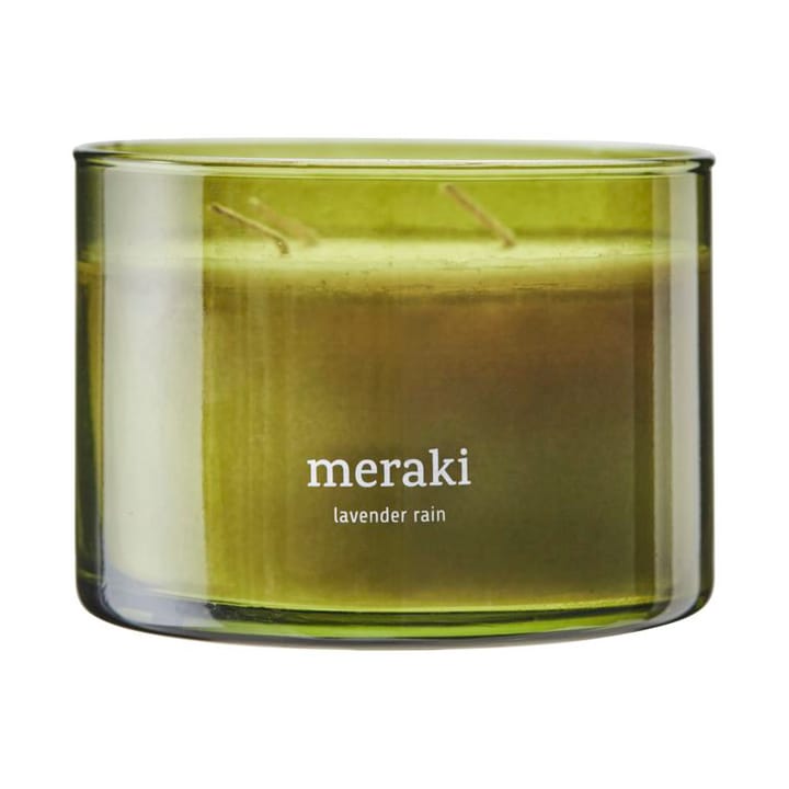 Candela profumata Meraki, 60 ore, Lavender rain Meraki