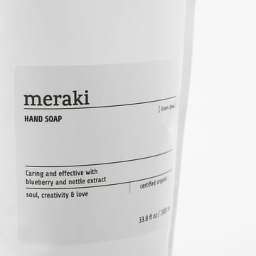 Ricarica di sapone per le mani Meraki 1000 ml - Rugiada di lino - Meraki