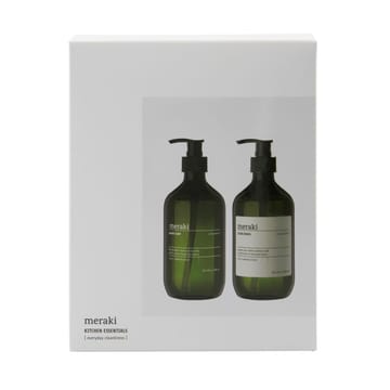 Set regalo Meraki sapone per mani e detersivo per piatti - Anti-odore forest garden - Meraki