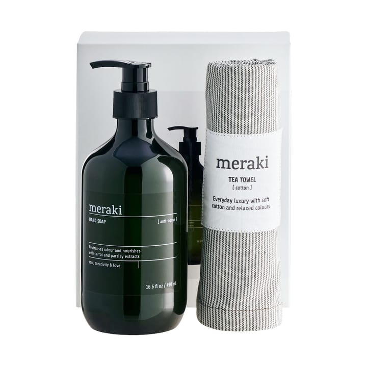 Set regalo Meraki sapone senza profumo con strofinacccio, Everyday cleanliness Meraki