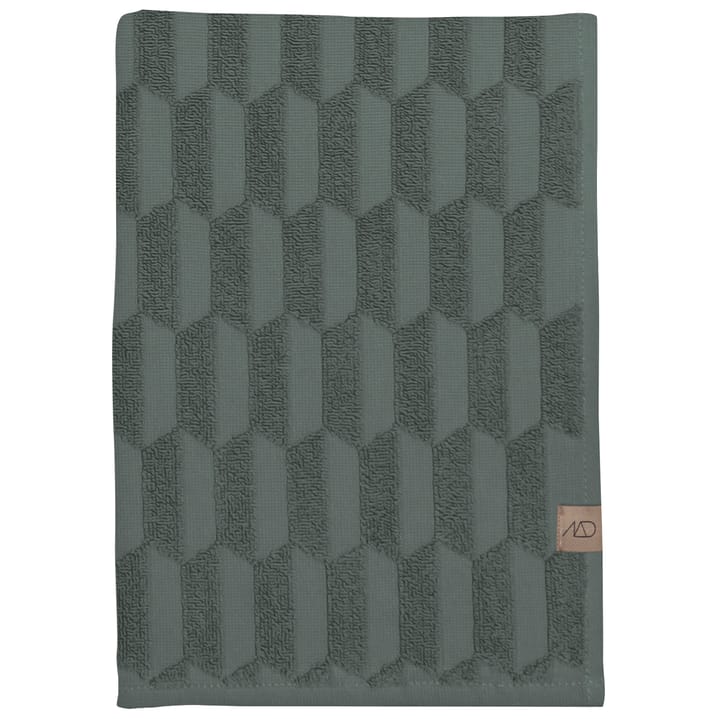 Asciugamano Geo 50x95 cm, pine green Mette Ditmer