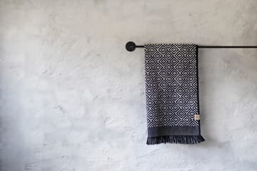 Asciugamano Morocco 50x90 cm - Bianco e nero - Mette Ditmer