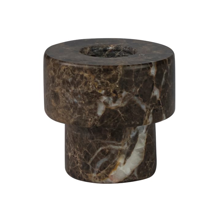 Candeliere Marble 5 cm - Marrone - Mette Ditmer