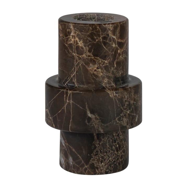 Candeliere Marble 8,5 cm - Marrone - Mette Ditmer