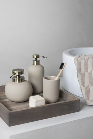 Dispenser di sapone Lotus alto - Sand - Mette Ditmer