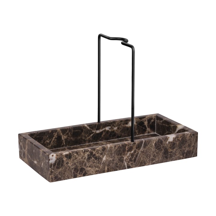 Organizer per lavello Marble 12x23,5 cm - Marrone - Mette Ditmer