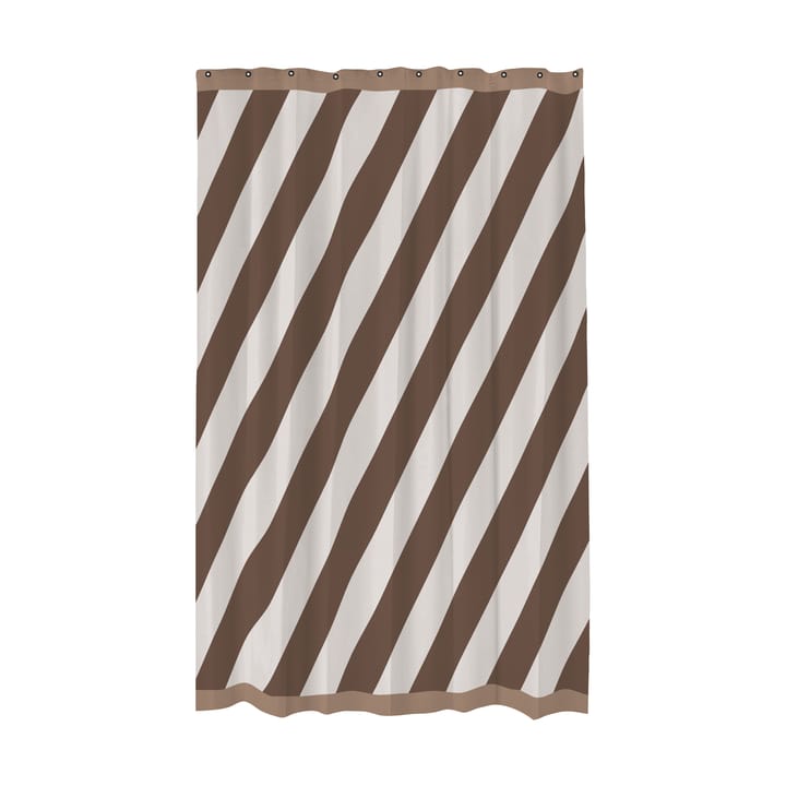 Tenda da doccia Diagonal 150x200 cm - Cioccolato - Mette Ditmer