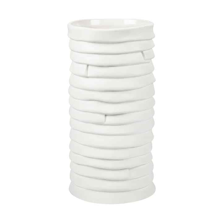 Vaso Ribbon grande 20 cm - Bianco sporco - Mette Ditmer