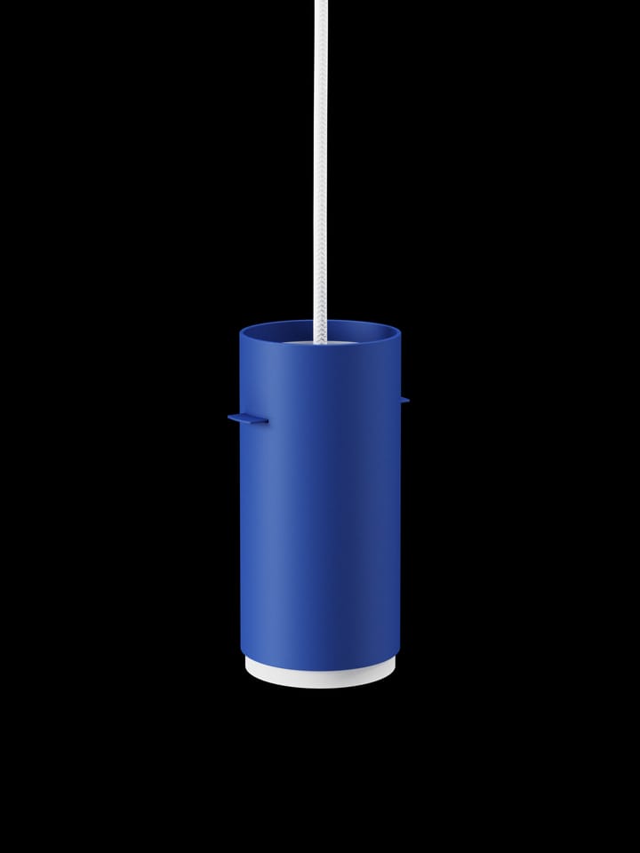 Lampadario Moebe Tube piccolo Ø 8 cm, Deep blue MOEBE