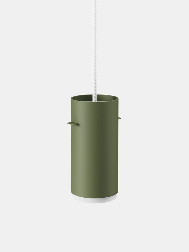 Lampadario Moebe Tube piccolo Ø 8 cm, Pine green MOEBE