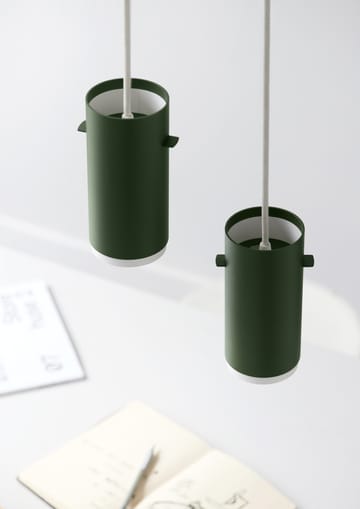 Lampadario Moebe Tube piccolo Ø 8 cm - Pine green - MOEBE