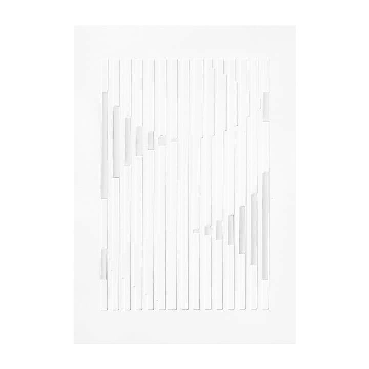 Opera Relief organic lines 14,8x21 cm - Bianco sporco - MOEBE