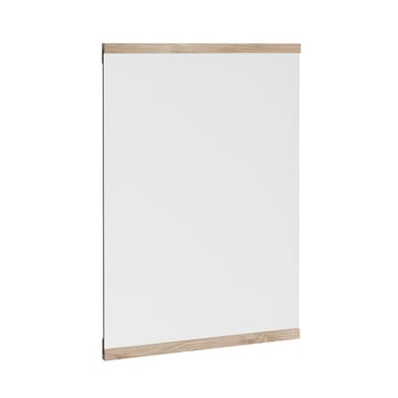 Specchio rettangolare da parete 30x40 cm - Rovere - MOEBE