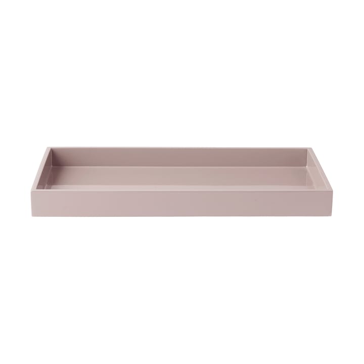 Vassoio decorativo laccato Lux 38x19x3,5 cm - Lavanda - Mojoo