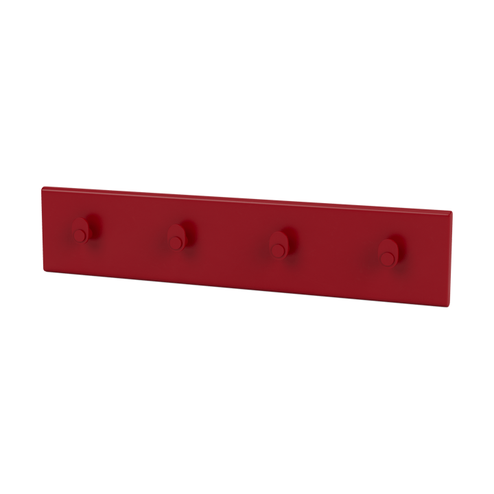 Appendiabiti Montana Coat Racks con 4 ganci - Beetroot - Montana