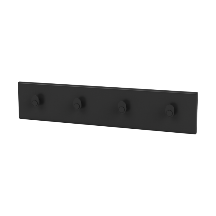 Appendiabiti Montana Coat Racks con 4 ganci - Black - Montana