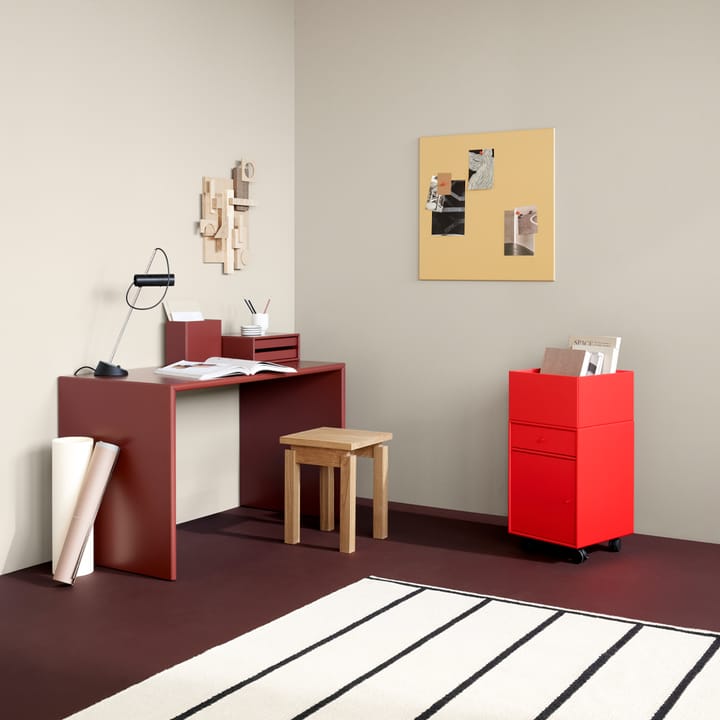 Cassettiera con ruote Runner, rosehip 145 Montana