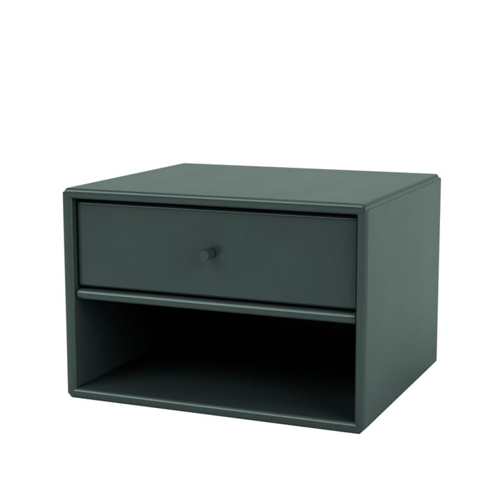 Comodino Dash - Black jade 163, incl. sospensione - Montana