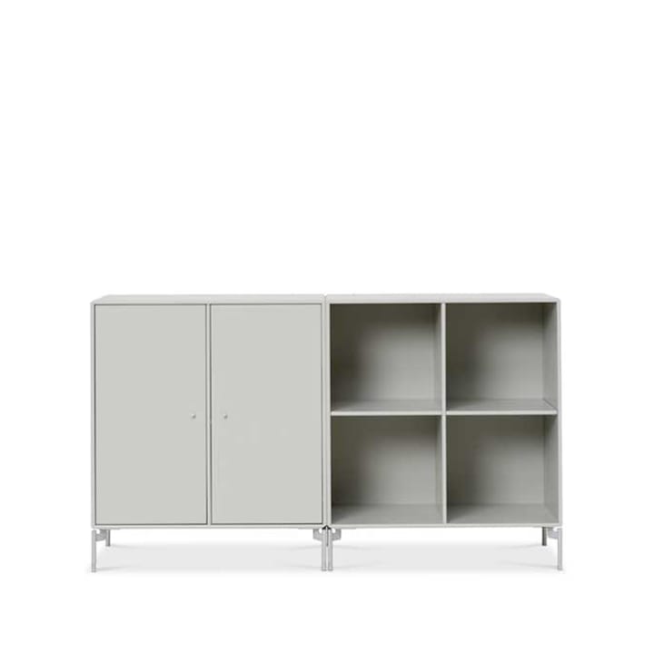 Credenza Pair - nordic 09, gambe cromate - Montana