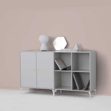 Credenza Pair - nordic 09, gambe laccate in bianco - Montana