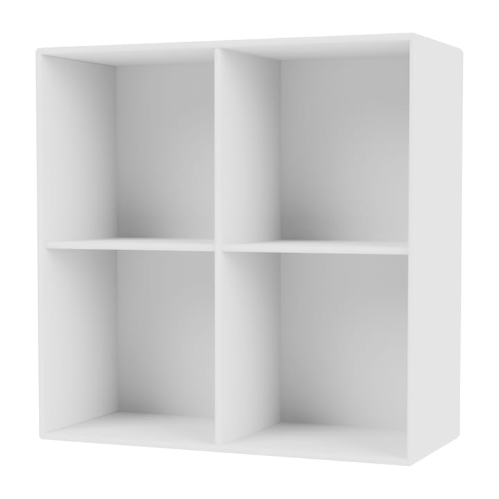 Mensola SHOW 69,6x69,6 cm incl. binario di sospensione - New white - Montana