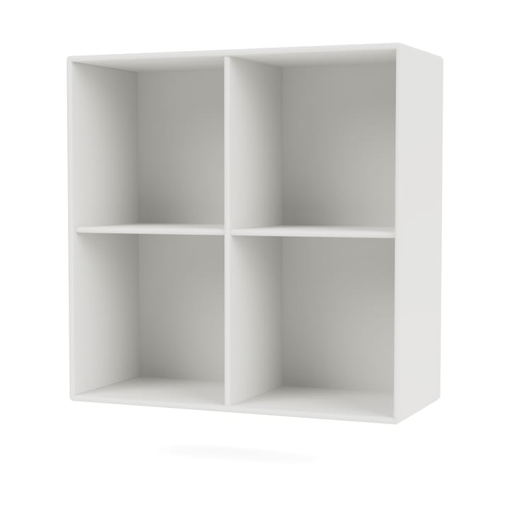 Mensola SHOW 69,6x69,6 cm incl. binario di sospensione - White 01 - Montana