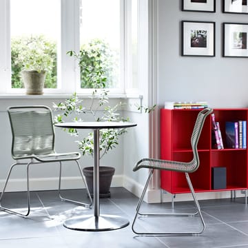 Sedia Panton One - scarlett, acciaio inox - Montana