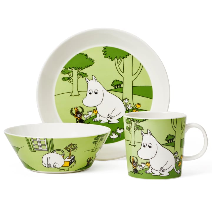 Ciotola Moomintroll Moomin, Grass green Moomin Arabia