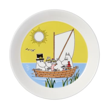 Moomin plate Bonfire & Sailing 2 parts - 19 cm - Moomin Arabia