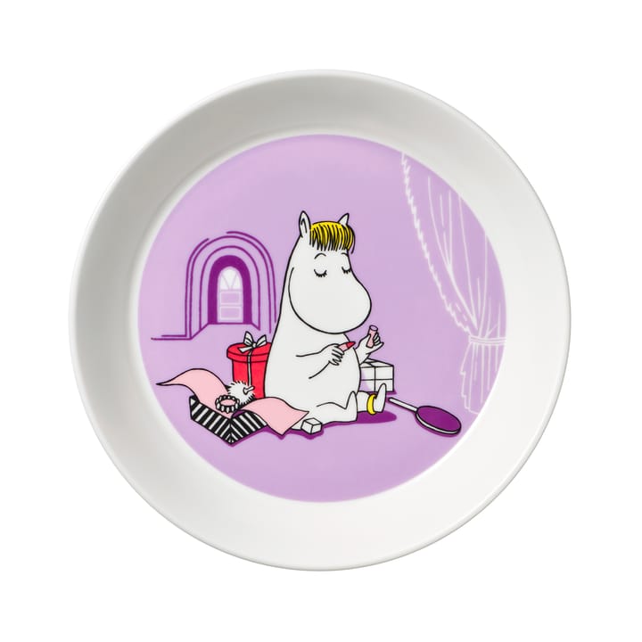 Piatto Moomin Snorkmaiden viola - viola - Moomin Arabia