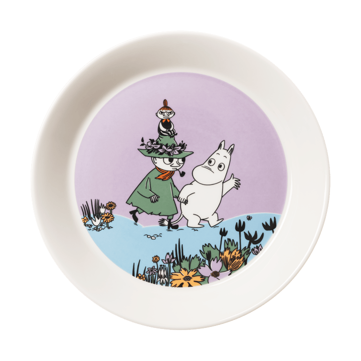 Piatto Mumin Amici per sempre  - Ø19,5 cm - Moomin Arabia