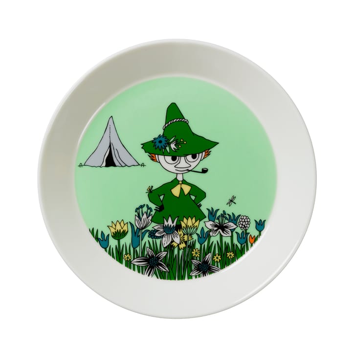 Piatto Snufkin  - verde - Moomin Arabia