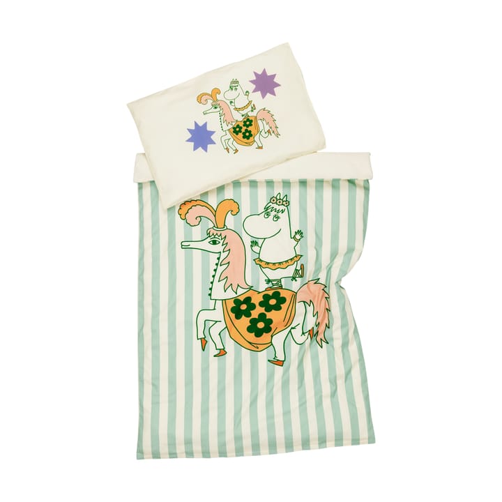 Set da letto Mumin 85x125 cm - Circo a righe - Moomin Arabia