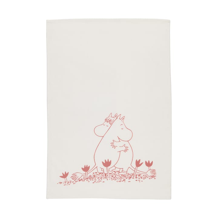 Strofinaccio da cucina Mumin 50x70 cm - Amore bianco - Moomin Arabia