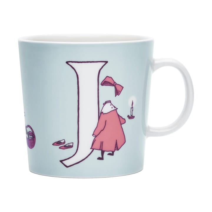 Tazza Mumin ABC 40 cl - J - Moomin Arabia