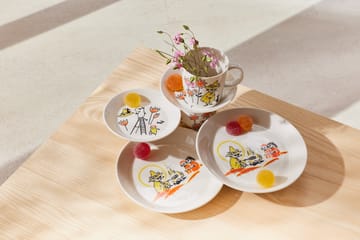 Tazza Mumin ABC Mix Moomin Arabia x Röda Korset, confezione da 2 pezzi - 30 cl - Moomin Arabia