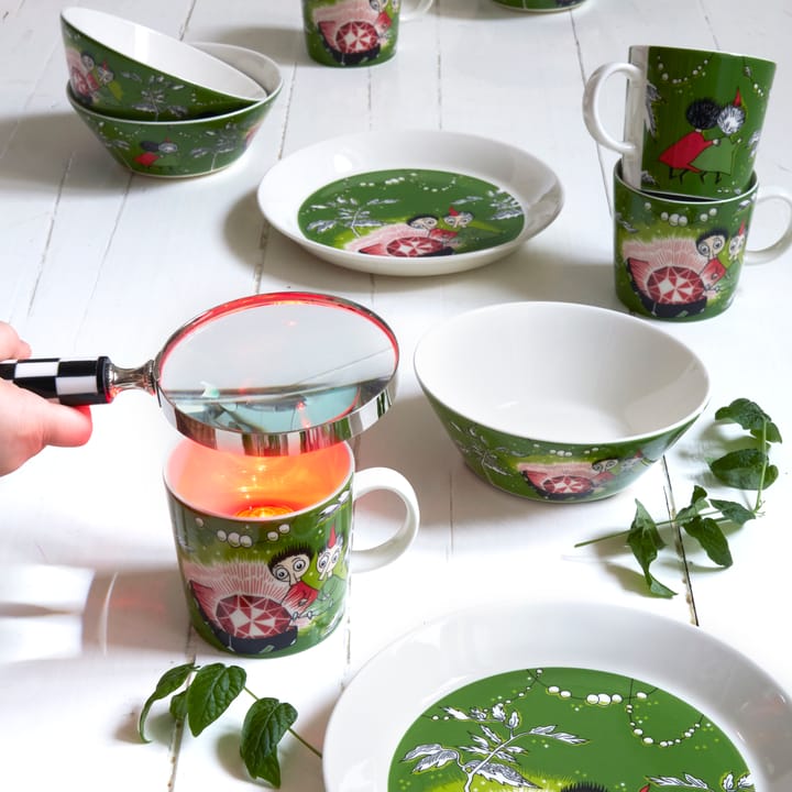 Tazza Ruby Moomin di Thingumy & Bob King, verde Moomin Arabia