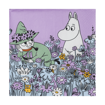 Tovaglioli Amici per sempre 33x33 cm confezione da 20 - Multi - Moomin Arabia