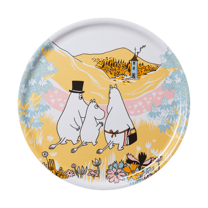 Vassoio Mumin Momenti in famiglia - Ø35 cm - Moomin Arabia