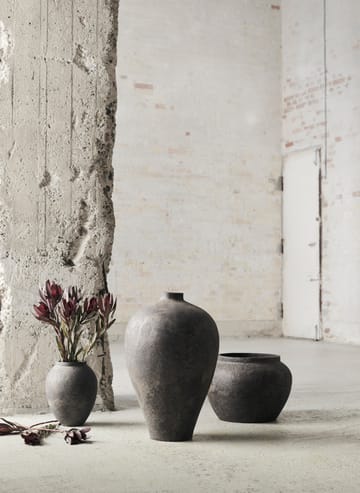 Vaso de flores Memory 60 cm - Marrone/grigio terracotta - MUUBS