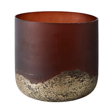 Vaso Lana Ø14x14 cm - Brown-gold - MUUBS