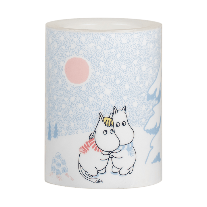 Candelotto Moomin LED 10 cm - Let it snow - Muurla