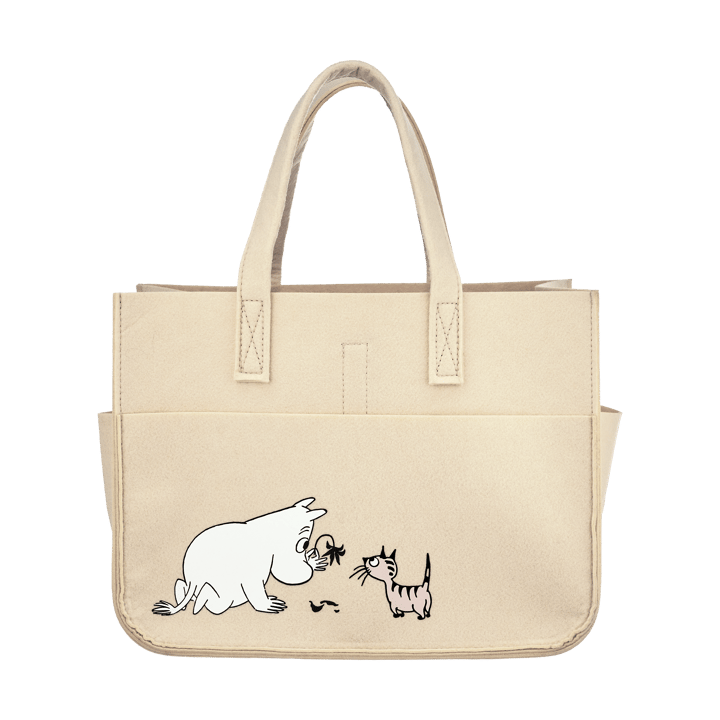 Cesta portaoggetti Mumin pets 25x40 cm - Beige - Muurla