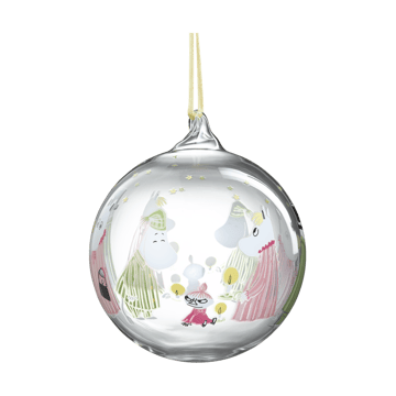 Pallina albero di natale Moomin Ø9 cm - Pyjamas - Muurla