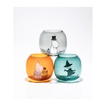 Portacandele Mamma Moomin, 9,5 cm - Ambra - Muurla