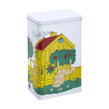 Scatola in latta Pippi 12x20x8 cm - The Way Home - Muurla